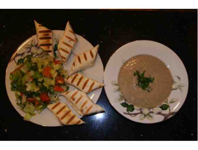 Mediterranean Gourmet Cooking Lesson and Lunch for 6