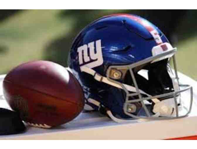 New York Giants Autographed Football - Photo 3