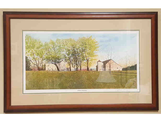 Two framed prints by Gary Akers