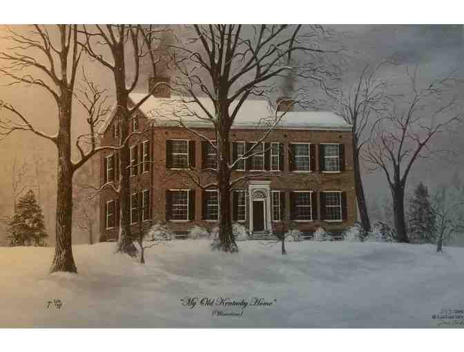 'My Old Kentucky Home' Numbered Prints (4)