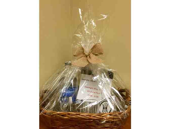 Kentucky State Park One Night Stay with Gift Basket from Barrell House Distilling