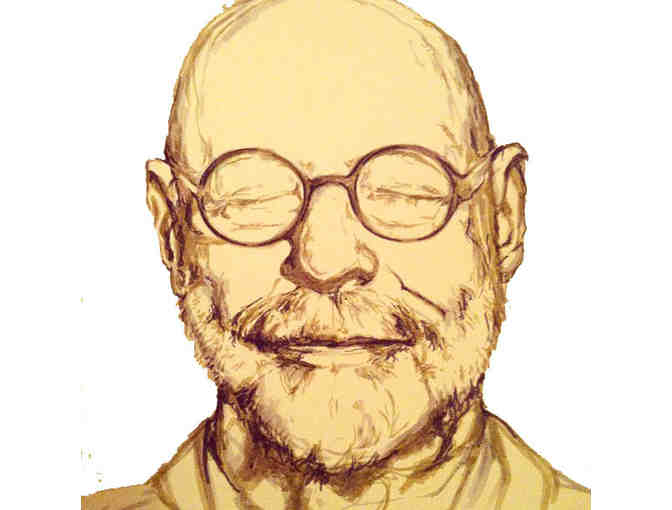 Hand Painted Portrait from a photograph by Alumna Emay Allmendinger '03