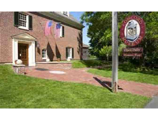 4 Passes to the Concord Museum