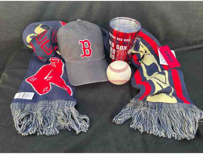 Boston Red Sox Fan Package with Autographed Ball