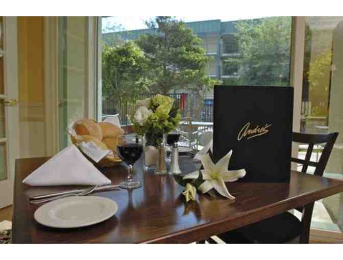 Sunday Brunch Buffet at Andre's Restaurant: $50 gift certificate