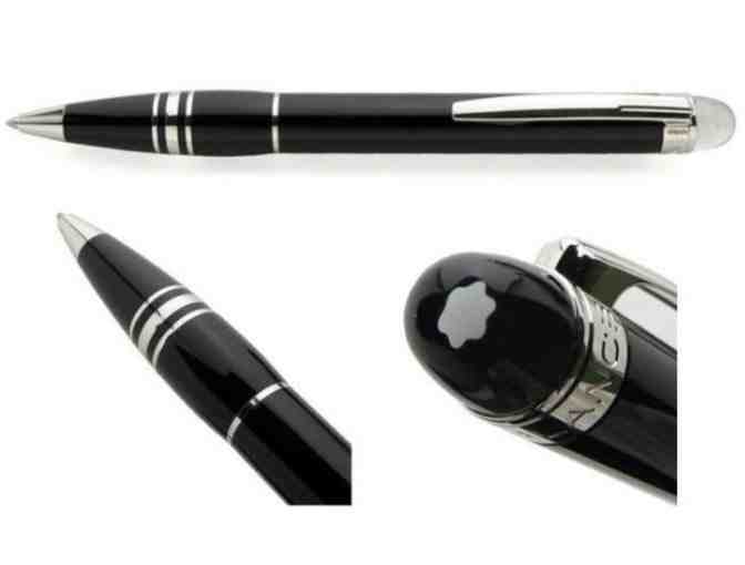 Mont Blanc Starwalker Midnight Black Ballpoint Pen