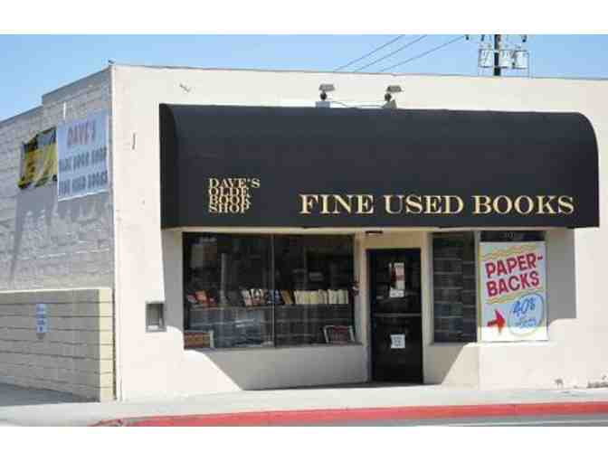Dave's Olde Bookshop: $25 gift certificate