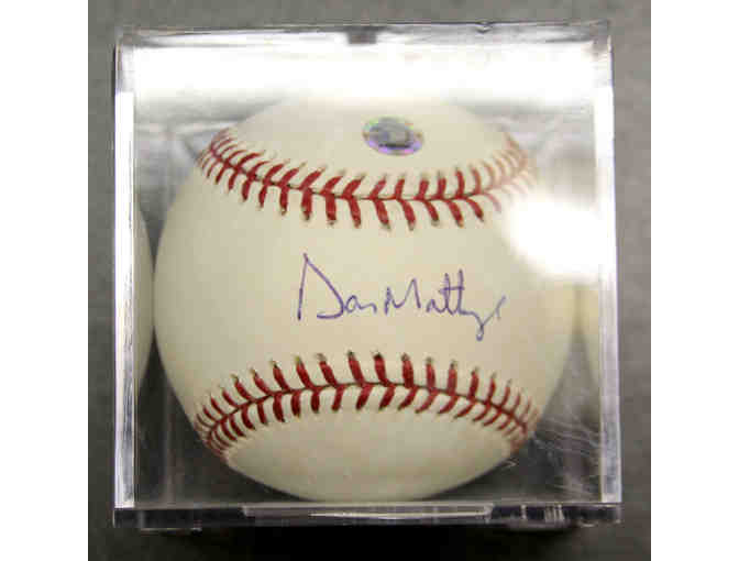 Don Mattingly Autographed Baseball