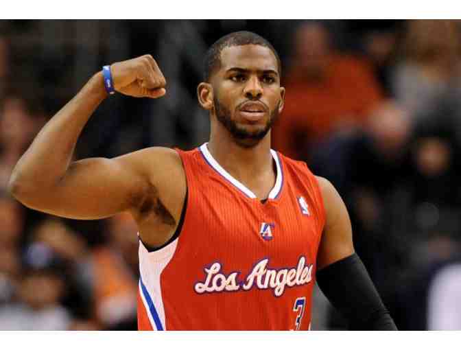 Chris Paul and Blake Griffin Autographed framed Slam Magazine