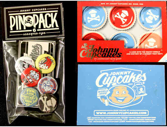 Custom G-Shock and Kidrobot Toy and Johnny Cupcakes Pin Pack and Book