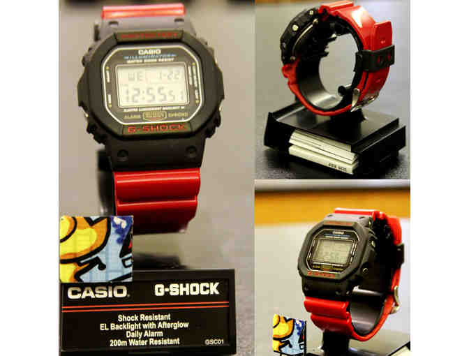 Custom G-Shock and Kidrobot Toy and Johnny Cupcakes Pin Pack and Book