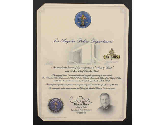 Meet and Greet with the Police Chief and LAPD 'Fly Along'