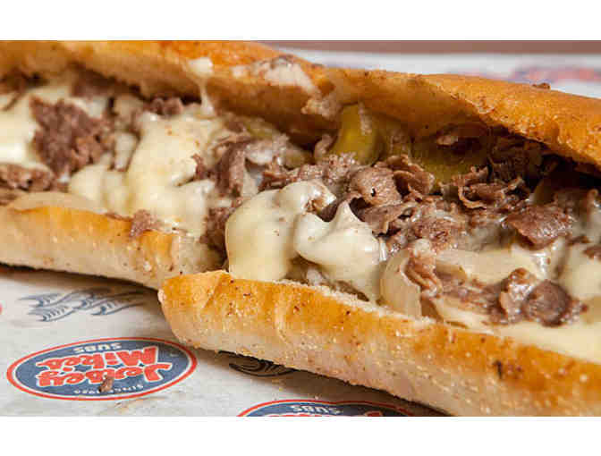 Jersey Mike's Cooler Pack with 4 free regular subs cards and more!