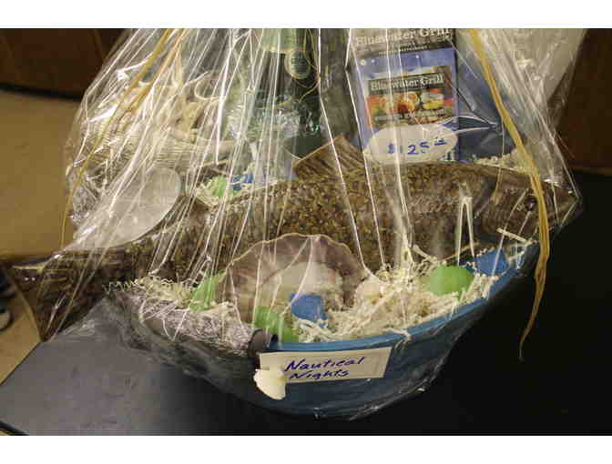 Nautical Nights Basket + $125 Blue Water Grill Gift Card