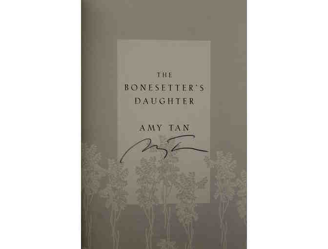 Three Autographed Amy Tan Books