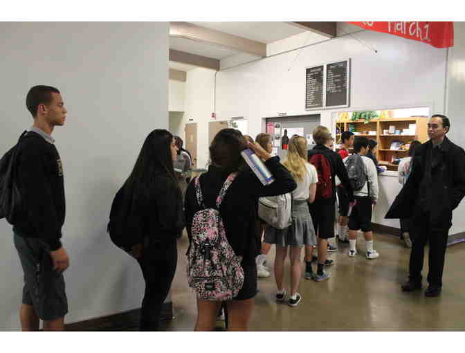 Bishop Montgomery High School 'Front of the Line' Student Store Pass