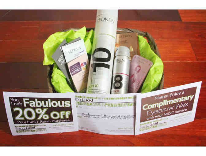 Salon Lucid: Customized Haircut & Conditioning Treatment with Maria Brown and more