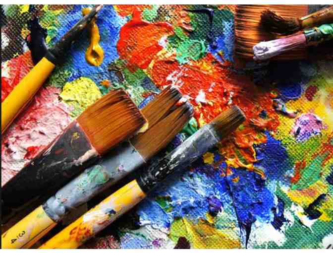 Paint 'n Pour: Two Complimentary Artist Vouchers