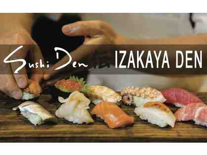 Gift Card: Sushi Den ($100)