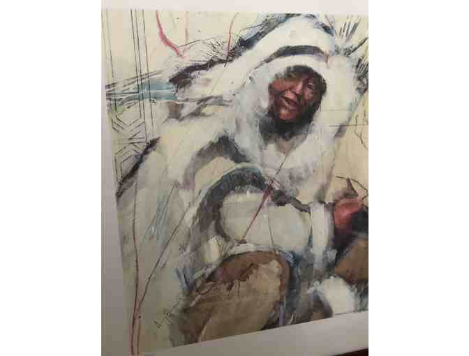 Threads of a Walrus Drum Limited Edition Framed Print