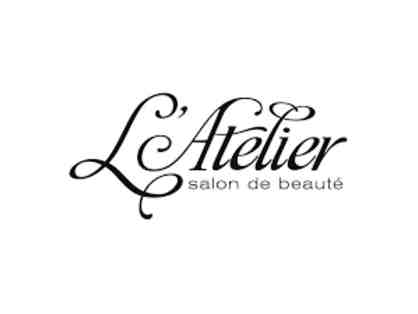$100 gift certificate at L'Atelier Salon