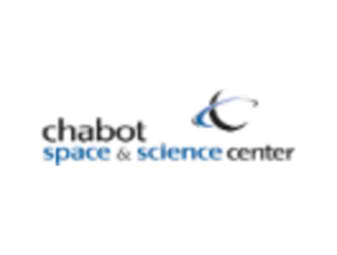 4 general admission tickets to Chabot Space and Science Center - Photo 1