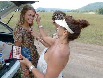 Kissin Cussin Sheer Floral Maxi Dress