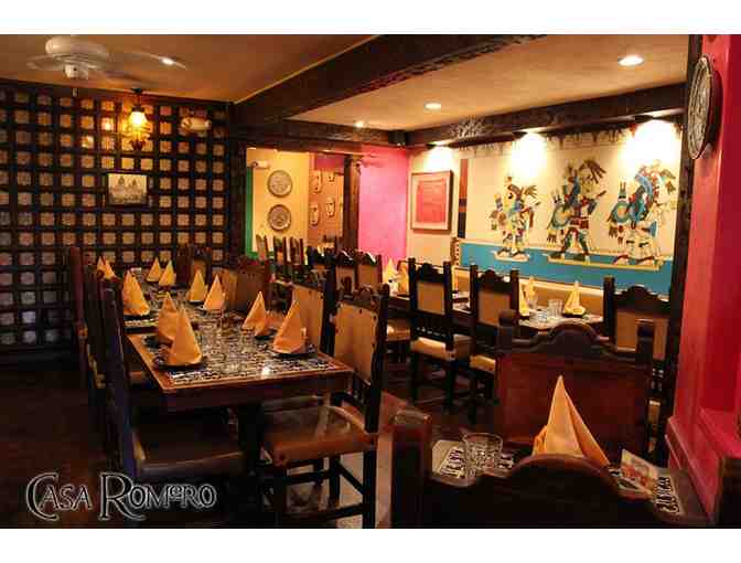 $100 Gift Certificate to Casa Romero