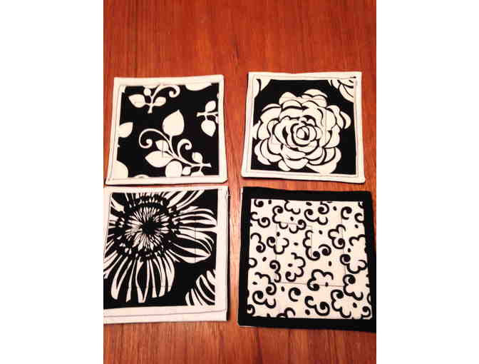 Hand Made Quilted Fabric Coasters