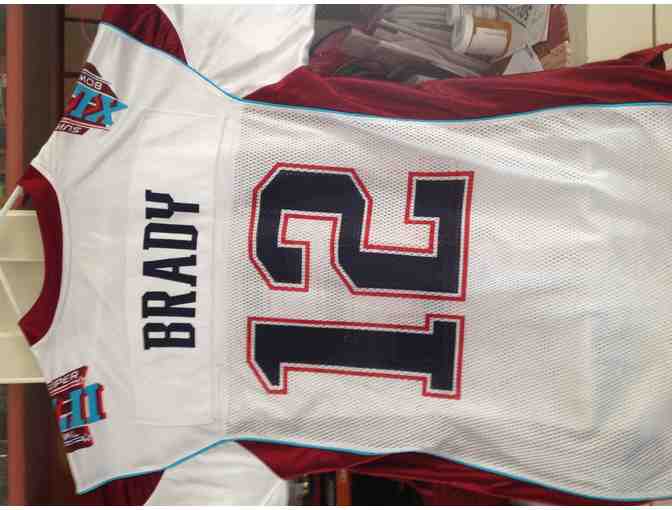 Tom Brady Super Bowl XLII Football Shirt by Reebok