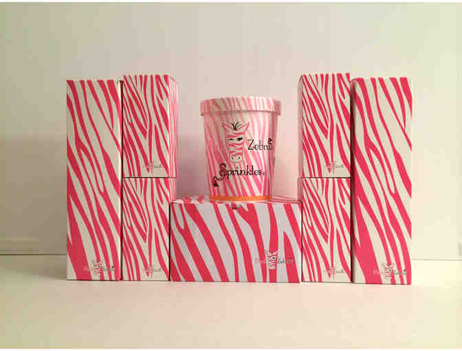 Pink Zebra Gift Basket