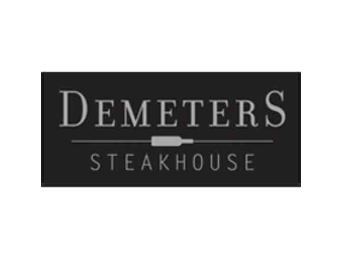 Dinner for Ten (10) at Demeter's Steakhouse