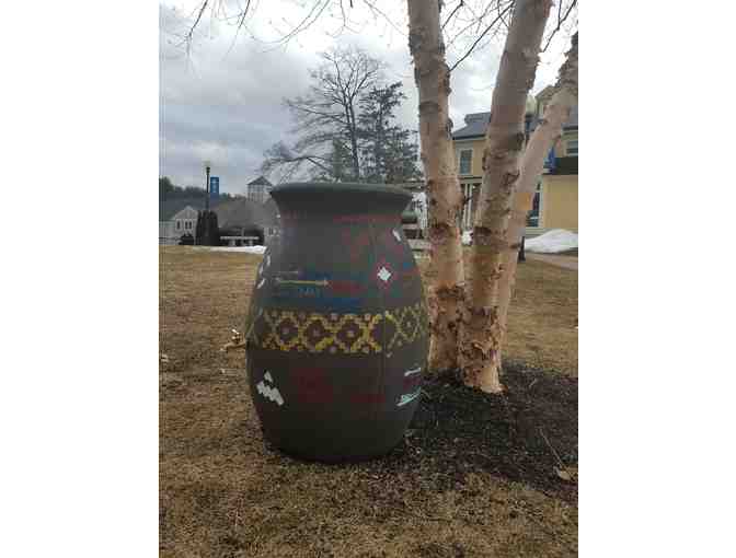Class Gift - Ms. Hedges 'Native American Rain Barrel'