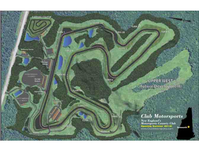 Adventure - Member for a day, with up to 4 people, at Club Motorsports in Tamworth, NH!