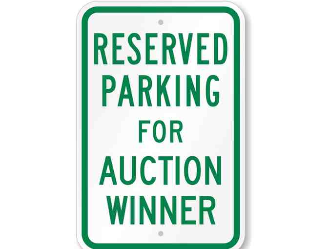 Berwick Academy Reserved PARKING SPOT at the Upper School