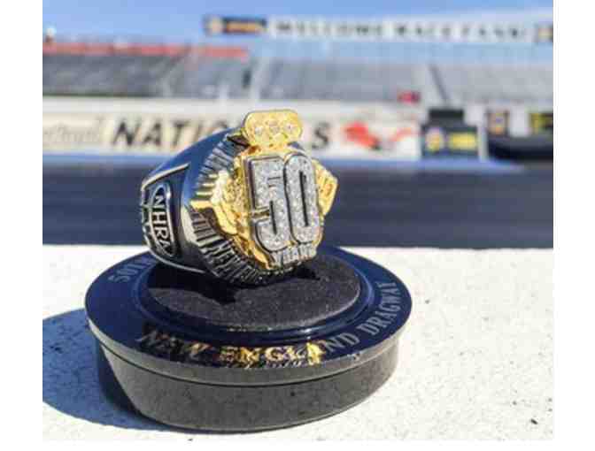 New England Dragway 50th Anniversary Commemorative Ring