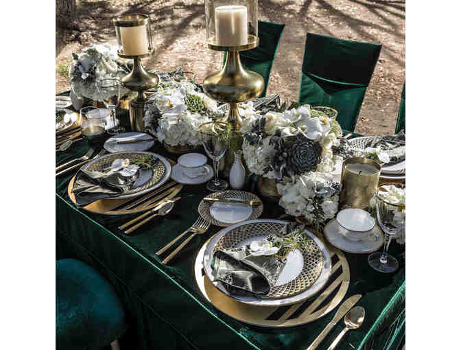 Charger Plate Set with Place Cards
