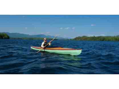Hand Crafted boat built by Berwick Students and Master Boatbuilder