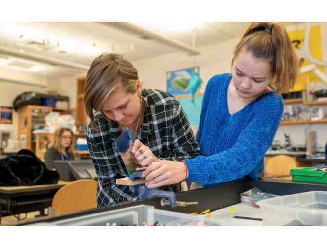 Hand Crafted boat built by Berwick Students and Master Boatbuilder
