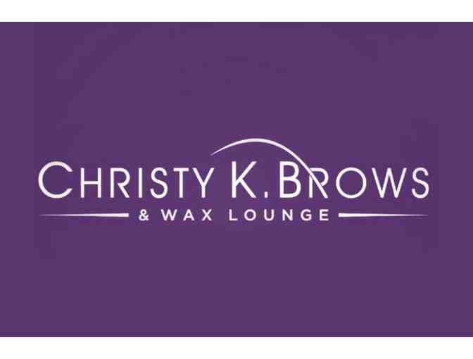 $50 Gift Certificate: Christy K. Brows & Wax Lounge - Photo 1