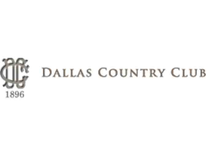 Tennis & Lunch for 8 at the Dallas Country Club