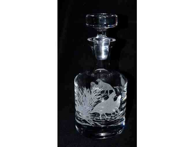 Collectors Covey - Crystal Decanter & Glass Set