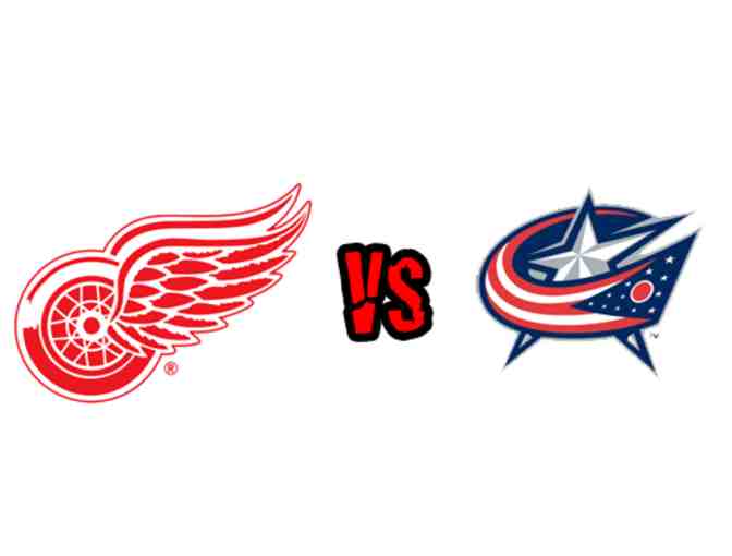 2 Tickets & Prepaid Parking to Red Wings vs. Columbus Blue Jackets