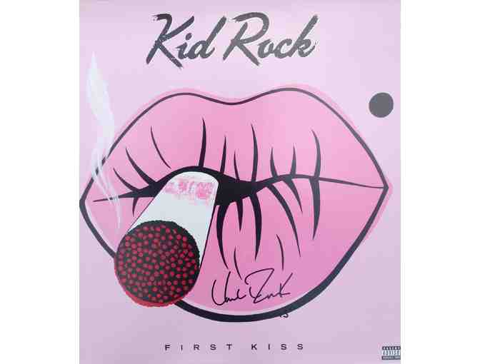 Autographed Kid Rock Vinyl and CD 'First Kiss'