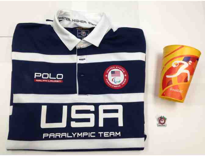 Official U.S. Paralympic Team Shirt, Cup & Pin