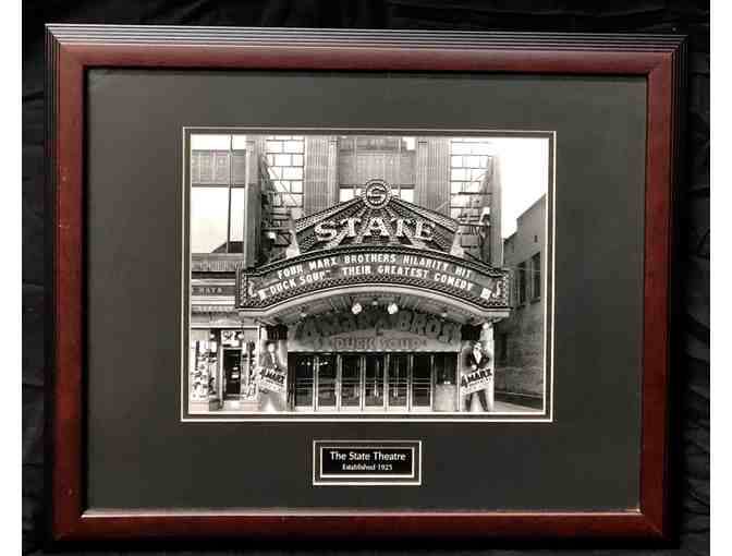 11 x 14 Framed Photograph of Detroit's State Theatre
