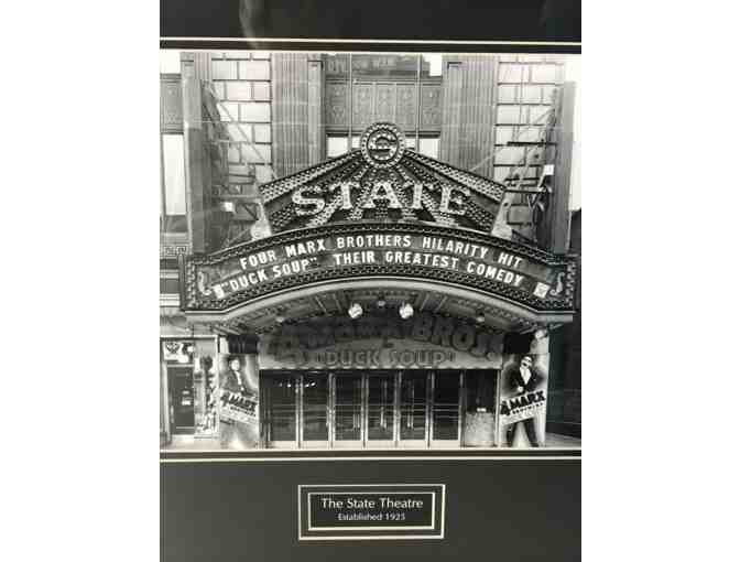 11 x 14 Framed Photograph of Detroit's State Theatre