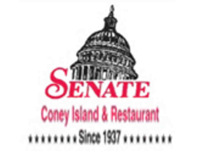 2 $10 Gift Certificates to Senate Coney Island & Restaurant