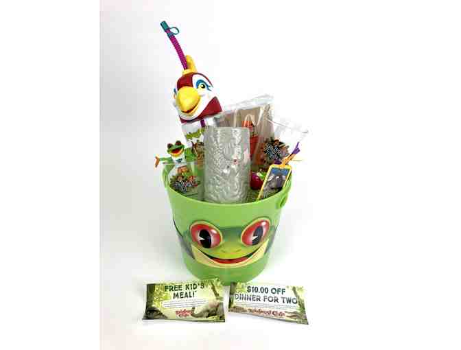 Rainforest Cafe Gift Basket with $10 Off Dinner for 2, Free Kids' Meal Coupon