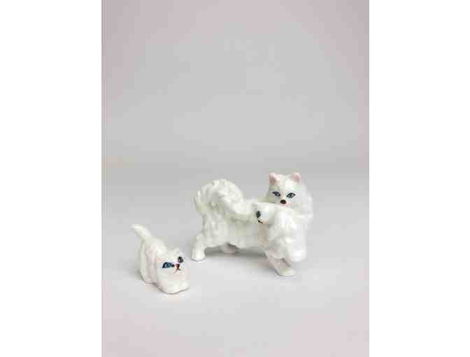 Vintage Miniature Persian Cats